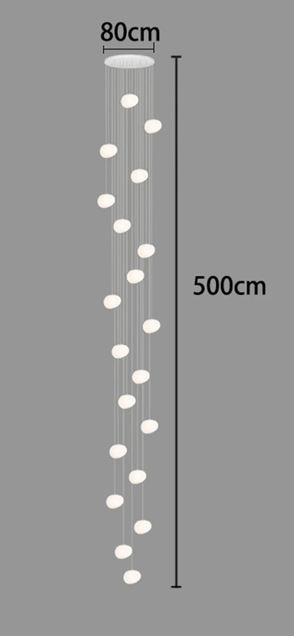 Modern LED Pendant Chandelier for Living & Dining Room
