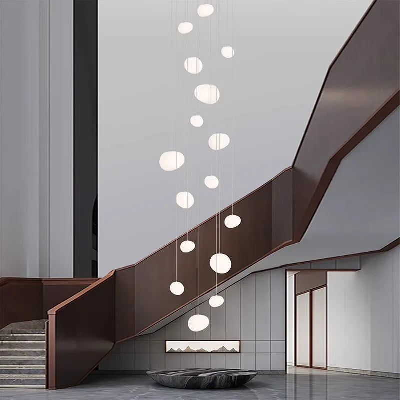 Modern LED Pendant Chandelier for Living & Dining Room