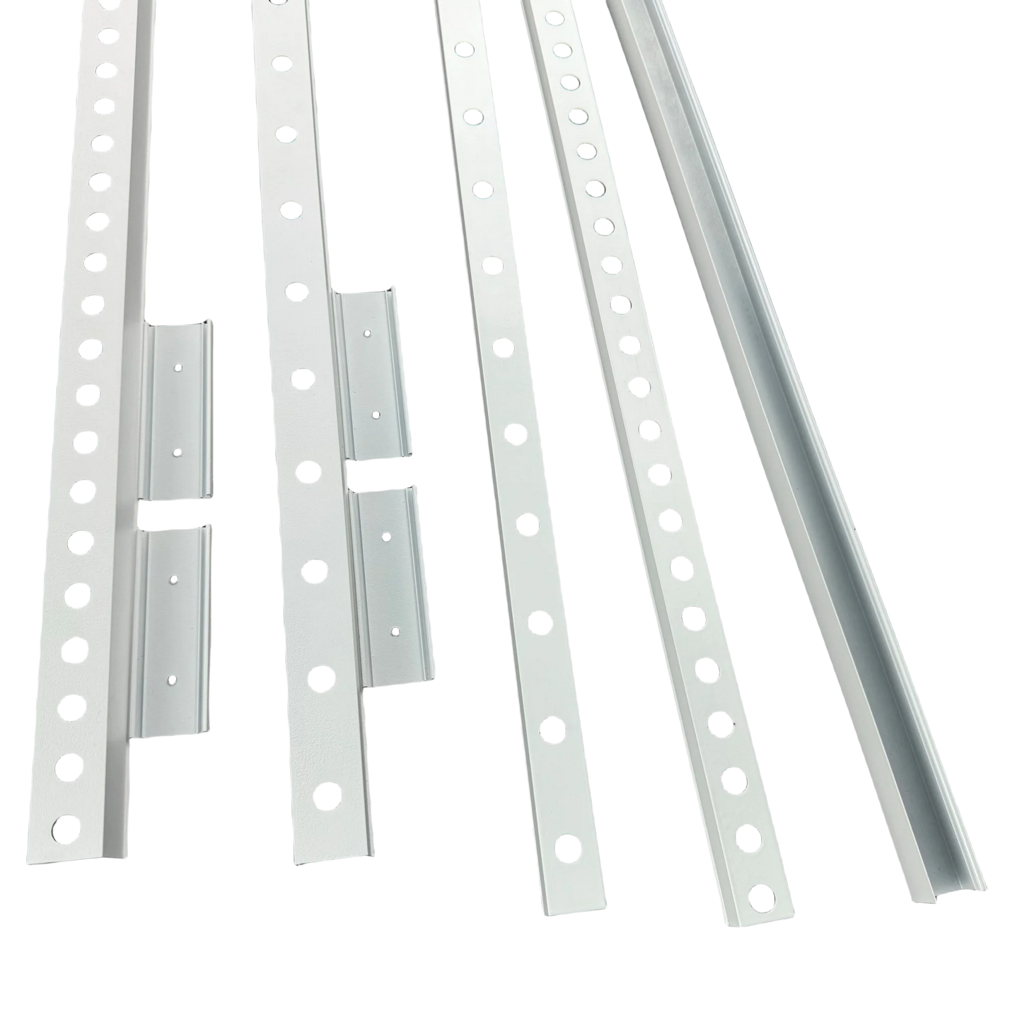Free Air Shipping for 12mm 1M Long White Permanent Track Aluminum channels