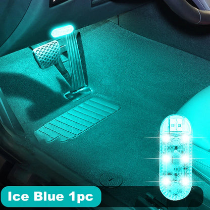 USB Rechargeable Car Mini Touch LED Light