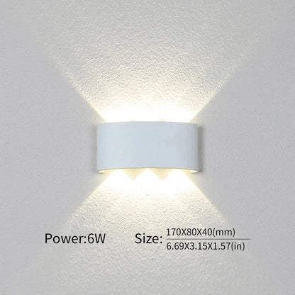Modern Up & Down LED Wall