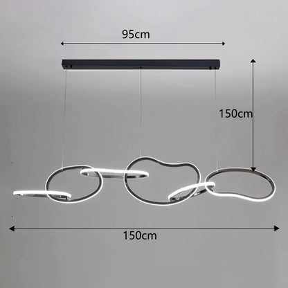 Modern LED Pendant Light for Living & Dining Room