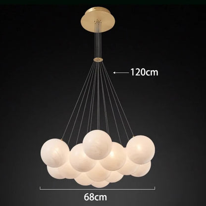 Modern LED Pendant Chandelier for Living & Dining Room
