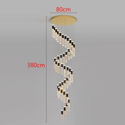 Modern LED Staircase Pendant Chandelier