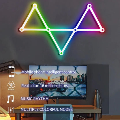 Smart RGB LED IC Strip Wall Light