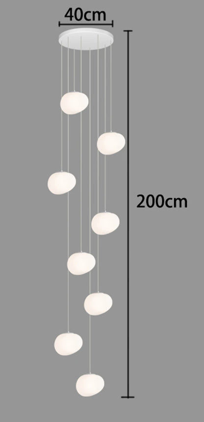 Modern LED Pendant Chandelier for Living & Dining Room