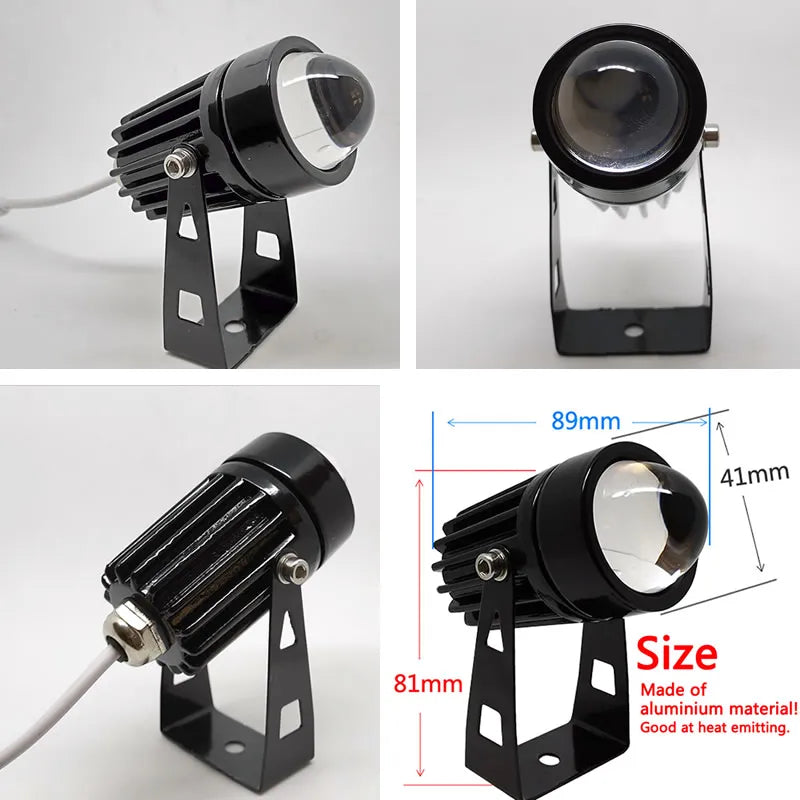 Outdoor LED Wall Spotlight RGB Waterproof Light