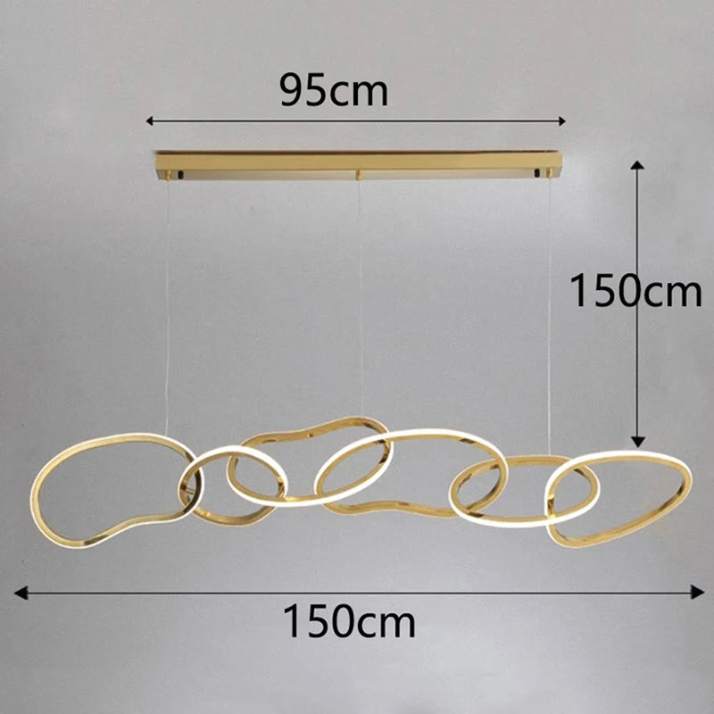 Modern LED Pendant Light for Living & Dining Room