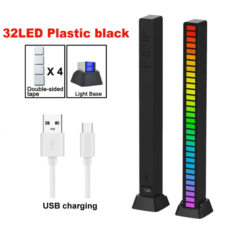 Smart RGB LED Music Sync Light for Gaming & Desktop