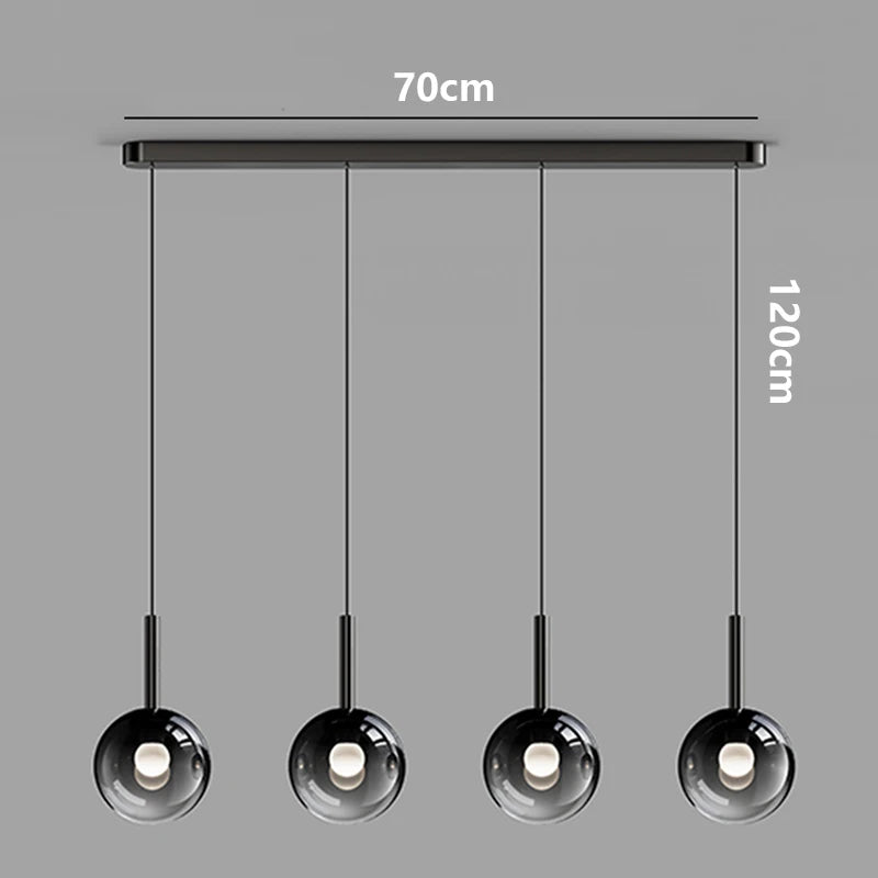 Modern LED Pendant Chandelier Lamp