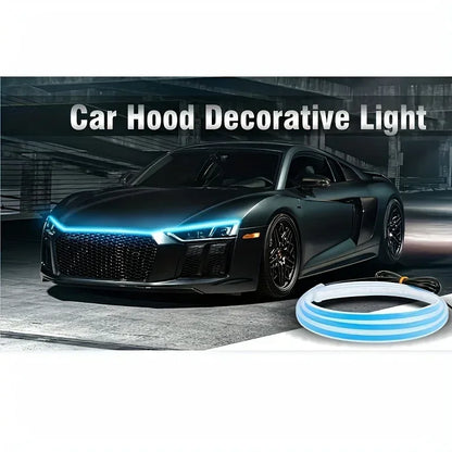 Car LED Hood & Door Decorative DRL Light 12V
