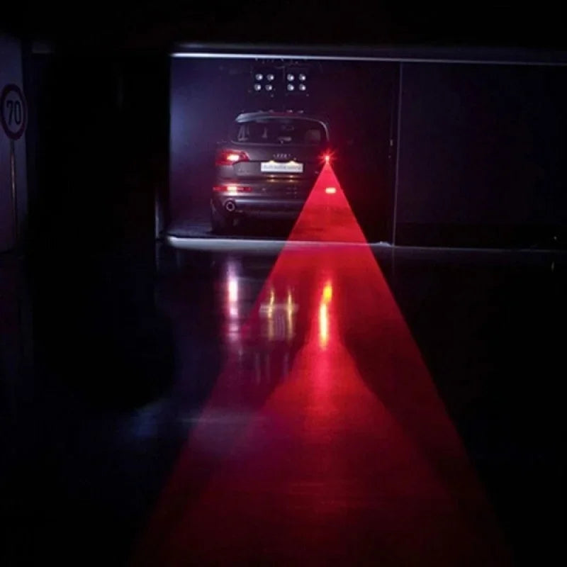 Car LED Laser Rear Fog & Anti-Collision Warning Light
