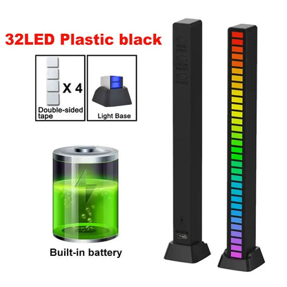 Smart RGB LED Music Sync Light for Gaming & Desktop