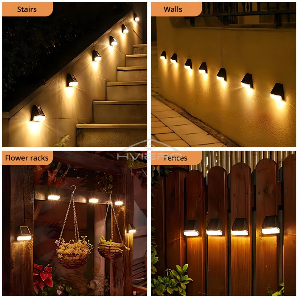 Solar LED Wall Lamp Outdoor IP65 Night Lightt