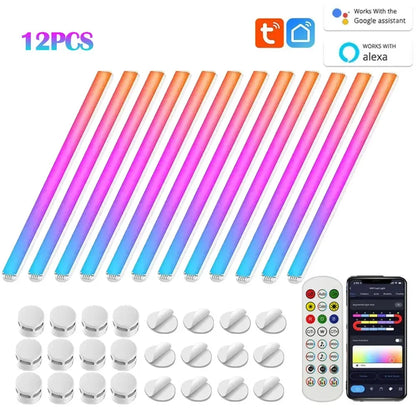 Smart RGB LED IC Strip Wall Light