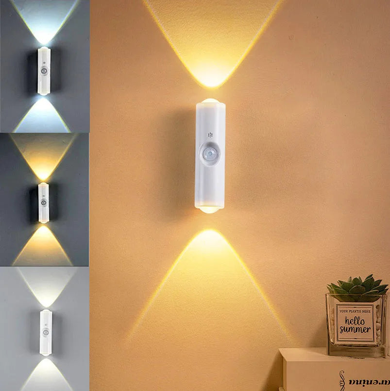 Smart RGB Gradient Motion Sensor Wall Lamp