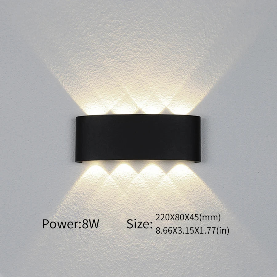 Modern Up & Down LED Wall