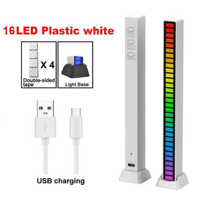 Smart RGB LED Music Sync Light for Gaming & Desktop