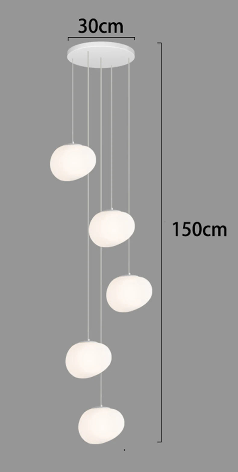 Modern LED Pendant Chandelier for Living & Dining Room