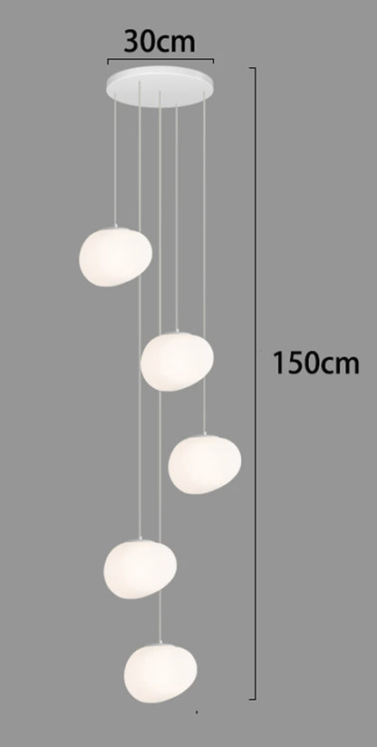 Modern LED Pendant Chandelier for Living & Dining Room
