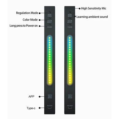 Smart RGB 3D Double-Sided Pickup Ambient Light