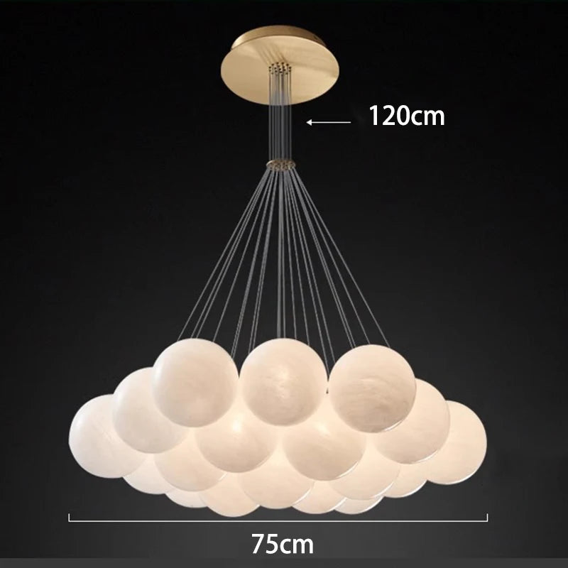 Modern LED Pendant Chandelier for Living & Dining Room
