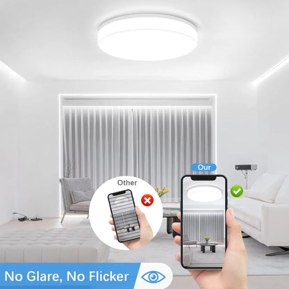Modern Round LED Ceiling Light Fixture