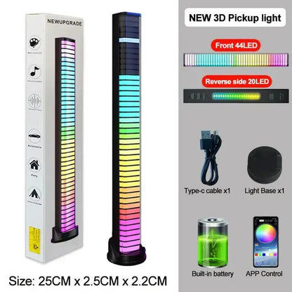 Smart RGB 3D Double-Sided Pickup Ambient Light