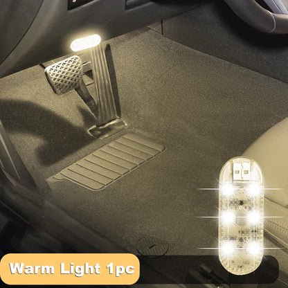 USB Rechargeable Car Mini Touch LED Light