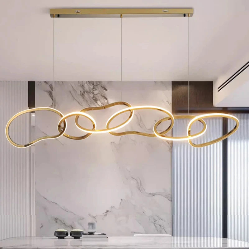 Modern LED Pendant Light for Living & Dining Room