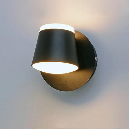 8W Rotating LED Wall Light for Home & Bedroom