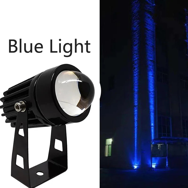 Outdoor LED Wall Spotlight RGB Waterproof Light