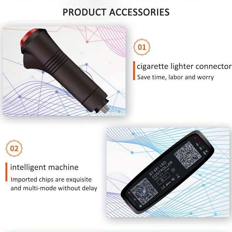 RGB Car Interior & Rear Window LED Atmosphere Lamp