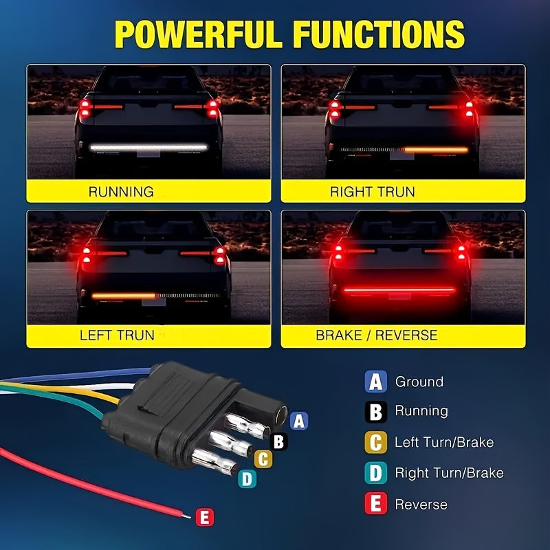 60-Inch LED Rear Door & Ambient Lights